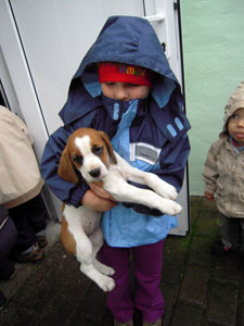 Besuch bei den Hundekindern - 02.09.2010