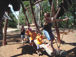 Abschlussfahrt der wilden Schul-Hühner nach Einsiedel - 09.07.2010