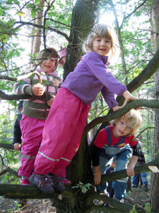 Unser Waldtag im Kletterwald -  31.08.2011