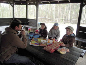 Frühlingslauf und Naturerlebnisse in Hohenbocka -  08.04.2011