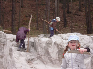 Frühlingslauf und Naturerlebnisse in Hohenbocka -  08.04.2011