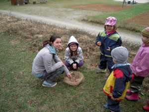 Wir bauen ein Osternest -  06.04.2011