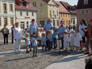 Ostersingen in Ruhland -  23.04.2011