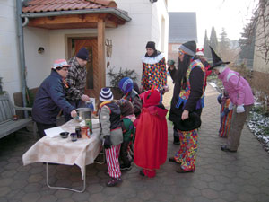 Zampern in Schwarzbach -  22.02.2011