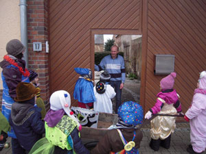 Zampern in Biehlen -  20.01.2012