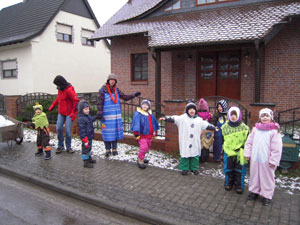 Zampern in Biehlen -  20.01.2012