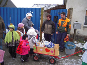 Zampern in Schwarzbach -  17.01.2012