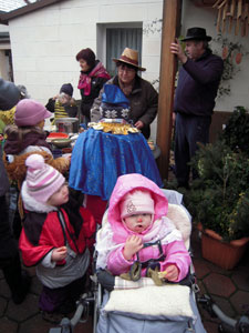 Zampern in Schwarzbach -  17.01.2012